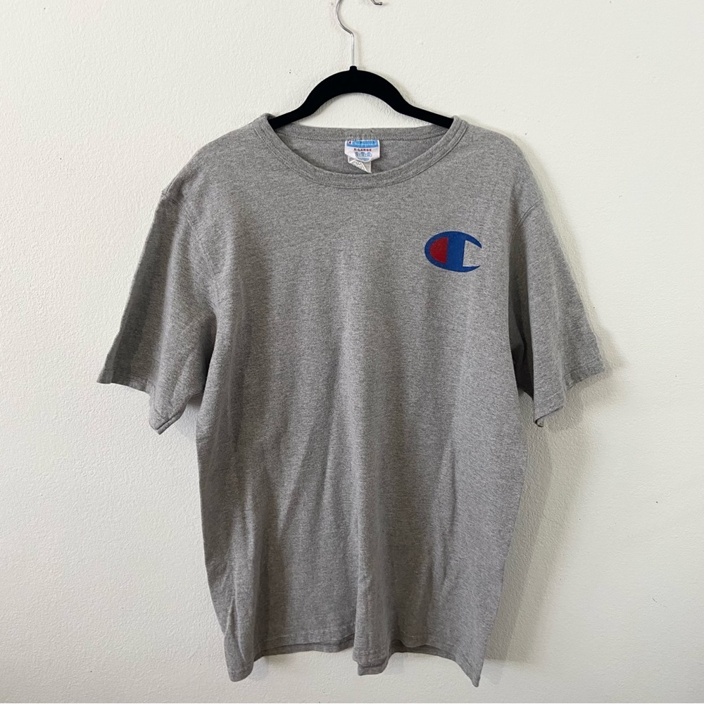 Vintage 90s gray champion men’s T-shirt tee logo athletic shirt size XL